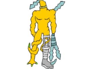 Sticker Custom Preview Image #112982 Science Fiction Mutant Warrior07