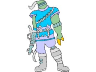 Sticker Custom Preview Image #112984 Science Fiction Mutant Warrior09
