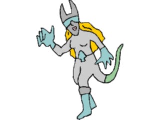 Sticker Custom Preview Image #112986 Science Fiction Mutant Warrior11
