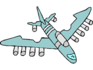 Sticker Custom Preview Image #113035 Science Fiction Plane Futuristic1