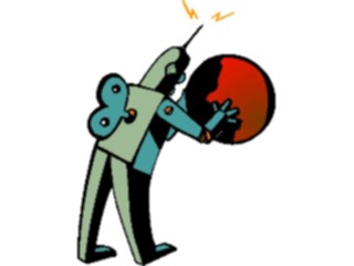 Sticker Custom Preview Image #113049 Science Fiction Robot002