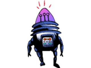 Sticker Custom Preview Image #113051 Science Fiction Robot004