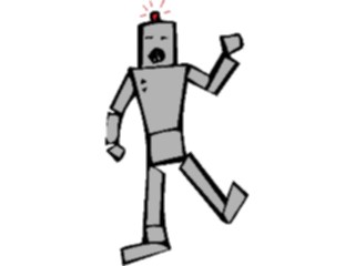 Sticker Custom Preview Image #113054 Science Fiction Robot007