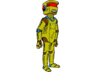 Sticker Custom Preview Image #113059 Science Fiction Robot012