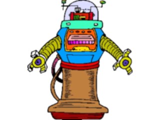 Sticker Custom Preview Image #113061 Science Fiction Robot014
