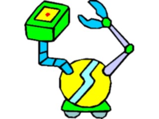 Sticker Custom Preview Image #113117 Science Fiction Robot070