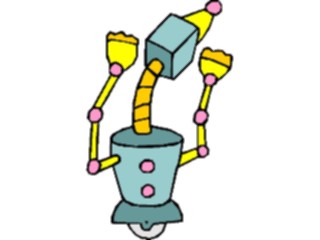 Sticker Custom Preview Image #113124 Science Fiction Robot077