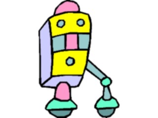 Sticker Custom Preview Image #113136 Science Fiction Robot089