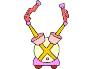 Sticker Custom Preview Image #113145 Science Fiction Robot098