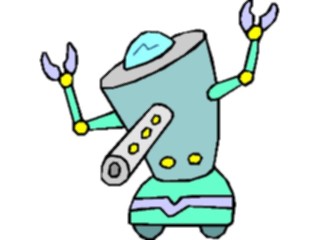 Sticker Custom Preview Image #113146 Science Fiction Robot099