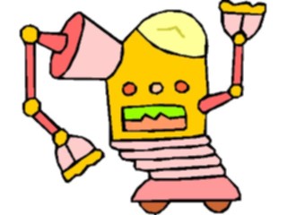 Sticker Custom Preview Image #113151 Science Fiction Robot104