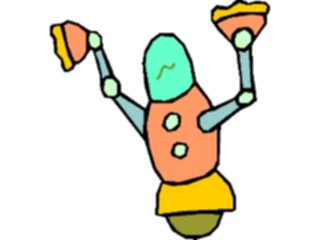 Sticker Custom Preview Image #113171 Science Fiction Robot124