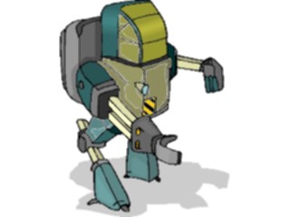 Sticker Custom Preview Image #113173 Science Fiction Robot126