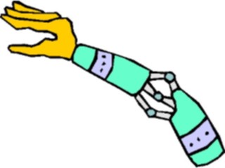 Sticker Custom Preview Image #113176 Science Fiction Robot Arm1