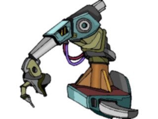 Sticker Custom Preview Image #113177 Science Fiction Robot Arm2
