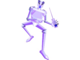 Sticker Custom Preview Image #113190 Science Fiction Robot Dancing4