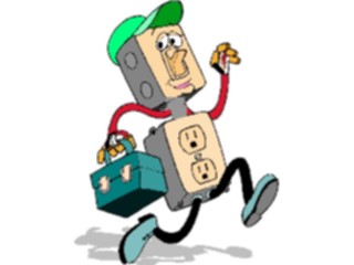 Sticker Custom Preview Image #113197 Science Fiction Robot Electrician