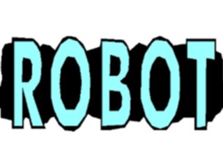 Sticker Custom Preview Image #113232 Science Fiction Robot Title