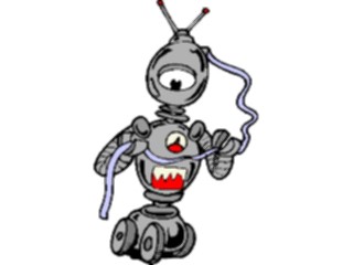 Sticker Custom Preview Image #113250 Science Fiction Robotwith Stock Ticker