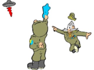 Sticker Custom Preview Image #113273 Science Fiction Soldier U F O2