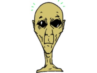 Sticker Custom Preview Image #113283 Science Fiction Space Alien009