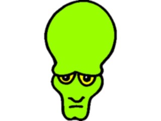 Sticker Custom Preview Image #113284 Science Fiction Space Alien010