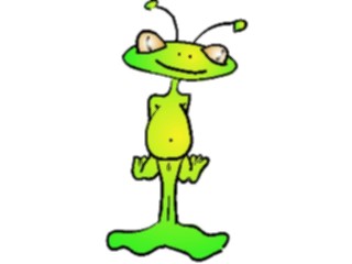 Sticker Custom Preview Image #113286 Science Fiction Space Alien012