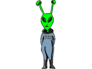 Sticker Custom Preview Image #113300 Science Fiction Space Alien026