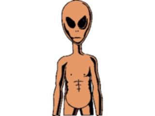 Sticker Custom Preview Image #113301 Science Fiction Space Alien027