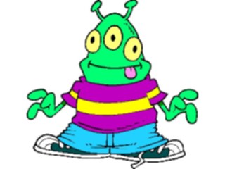 Sticker Custom Preview Image #113305 Science Fiction Space Alien031