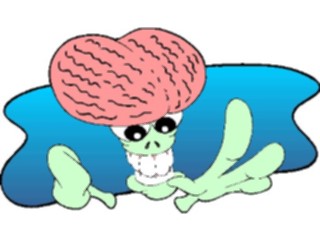 Sticker Custom Preview Image #113310 Science Fiction Space Alien036