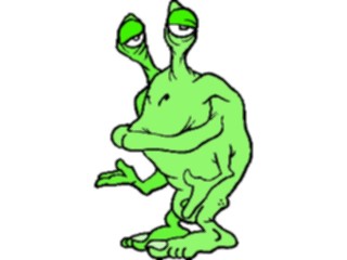 Sticker Custom Preview Image #113317 Science Fiction Space Alien043