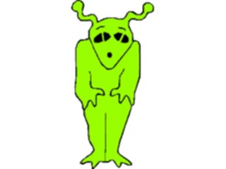 Sticker Custom Preview Image #113318 Science Fiction Space Alien044