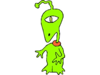 Sticker Custom Preview Image #113320 Science Fiction Space Alien046