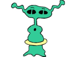 Sticker Custom Preview Image #113321 Science Fiction Space Alien047