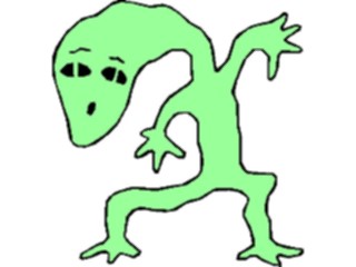 Sticker Custom Preview Image #113322 Science Fiction Space Alien048
