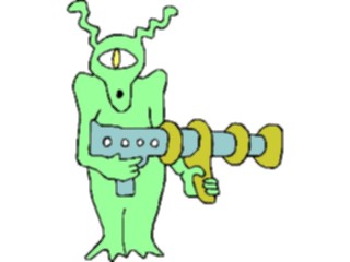 Sticker Custom Preview Image #113327 Science Fiction Space Alien053