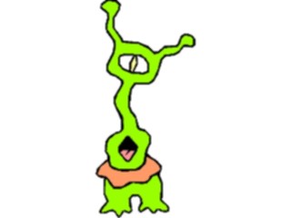 Sticker Custom Preview Image #113329 Science Fiction Space Alien055