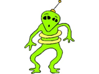 Sticker Custom Preview Image #113330 Science Fiction Space Alien056