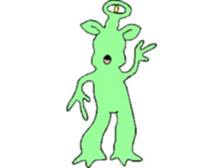 Sticker Custom Preview Image #113332 Science Fiction Space Alien058