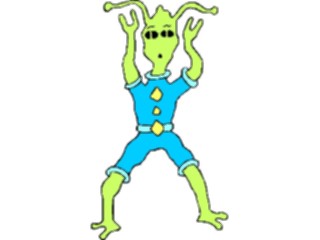 Sticker Custom Preview Image #113336 Science Fiction Space Alien062