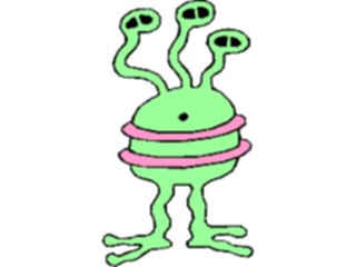 Sticker Custom Preview Image #113339 Science Fiction Space Alien065