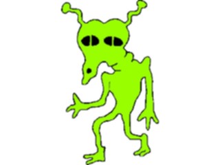Sticker Custom Preview Image #113340 Science Fiction Space Alien066