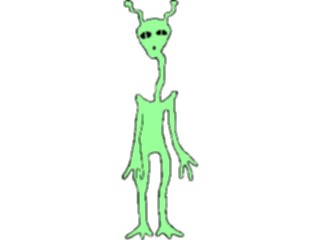 Sticker Custom Preview Image #113345 Science Fiction Space Alien071