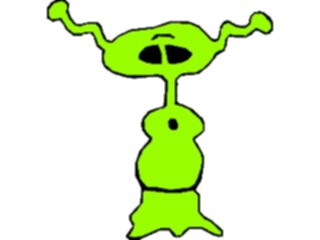 Sticker Custom Preview Image #113348 Science Fiction Space Alien074