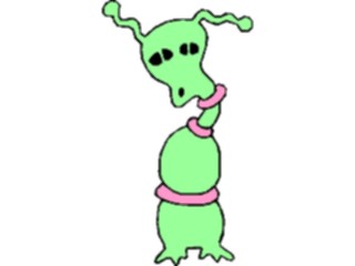 Sticker Custom Preview Image #113350 Science Fiction Space Alien076