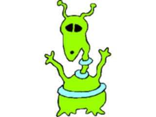 Sticker Custom Preview Image #113351 Science Fiction Space Alien077