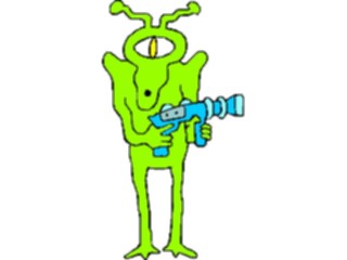 Sticker Custom Preview Image #113353 Science Fiction Space Alien079