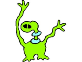 Sticker Custom Preview Image #113355 Science Fiction Space Alien081