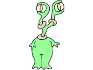Sticker Custom Preview Image #113359 Science Fiction Space Alien085